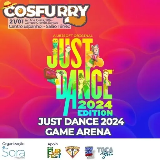 Mais uma super atração no Cosfurry! Venha dançar com seus amigos! Ingressos antecipados já disponíveis no link da bio.
....