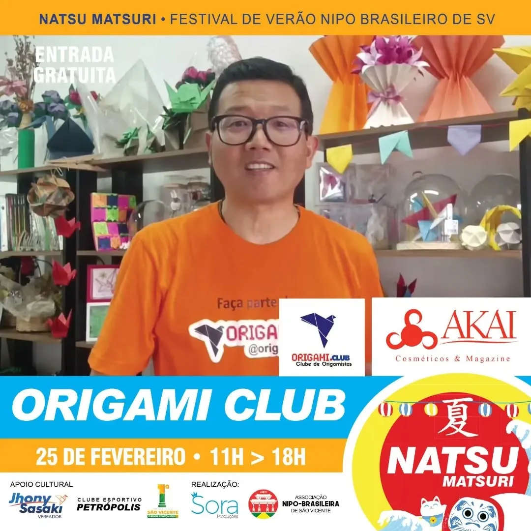 Origami é uma arte refinada e belíssima que terá seu espaço no Natsu Matsuri, você não pode perder!
.
.
.
.
.
.
.
.
.
#m...