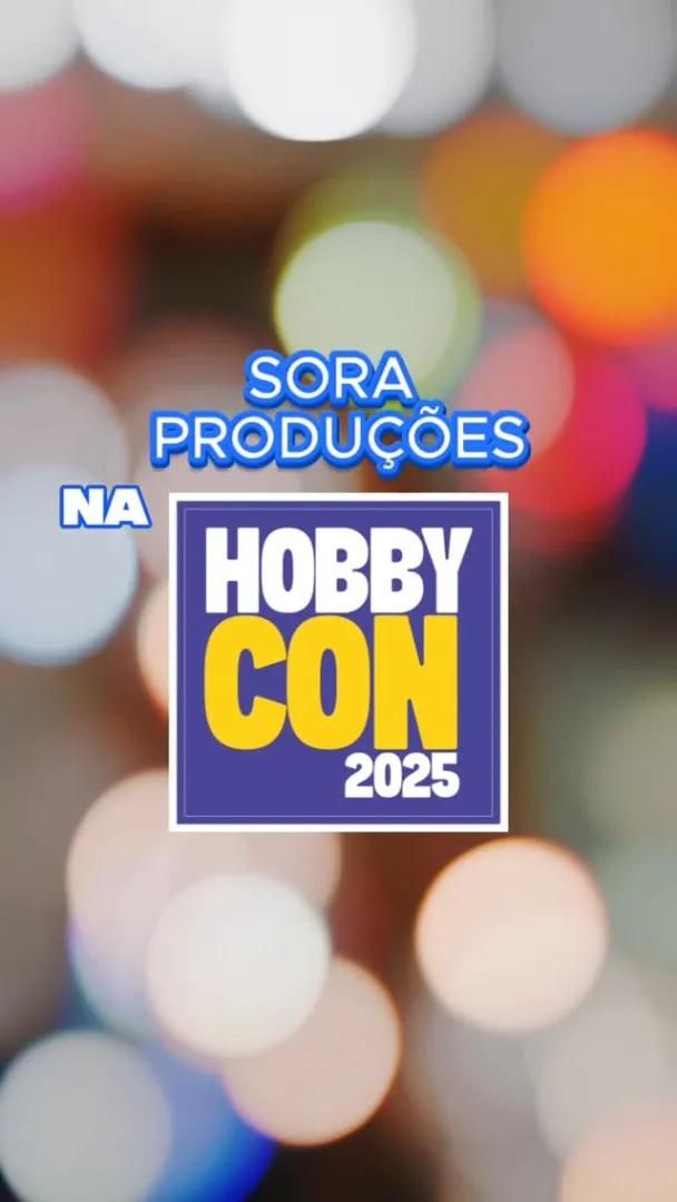 A Tchlly esteve na hobbyconbr com a Sora para uma cobertura completa e várias ativações incríveis!
Dá o play no vídeo e...