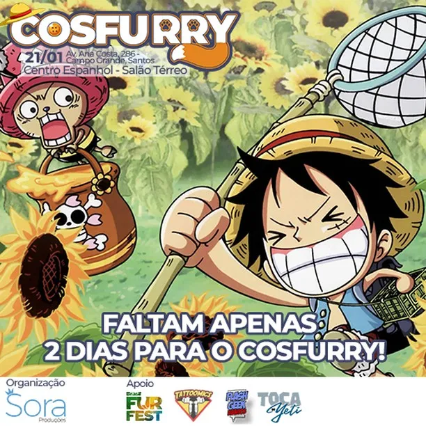 Estamos quase lá! Muita brincadeira, muita diversão, no Cosfurry!
.
.
.
.
.
#furry #furryfandom #cosplay #diversao