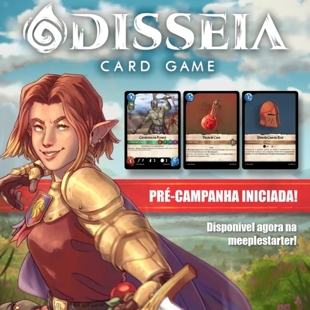 Está lançada a pré-campanha de Odisseia Card Game!

Você já pode acessar a página da meeplestarter e se cadastrar agora...
