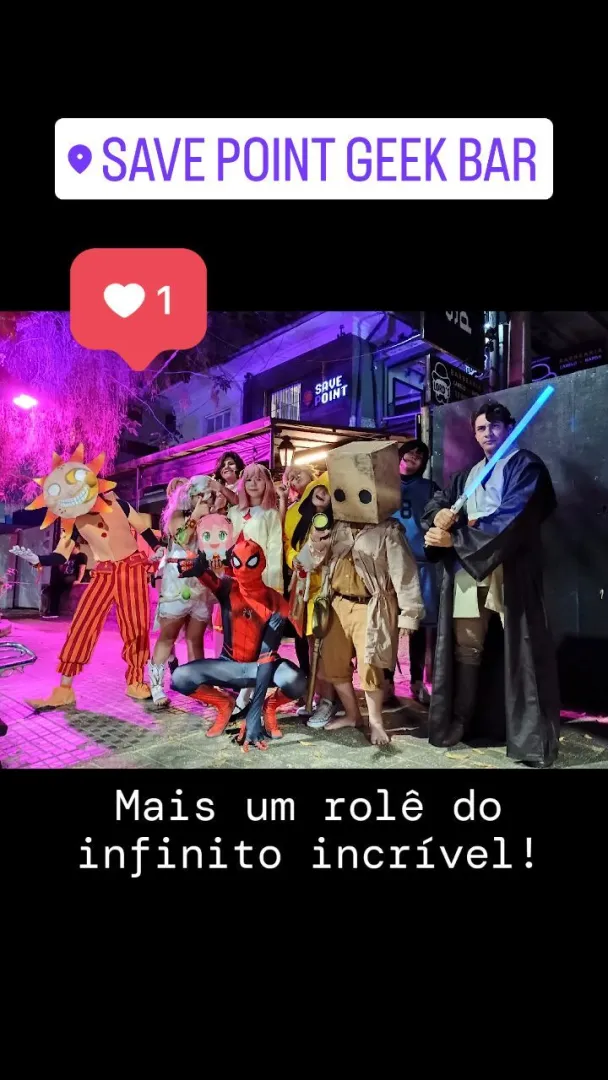 Mais um Role Infinito incrível! Obrigado a todos os maravilhosos cosplayers que colaram e se divertiram conosco!